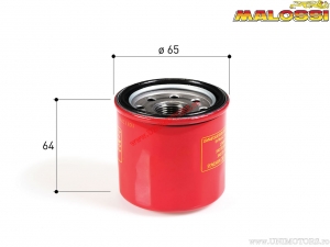 Red Chilli Ölfilter (Durchmesser 65mm / Höhe 64mm) - Honda Forza 300i H2O 4T E3 ('13-'17) - Malossi