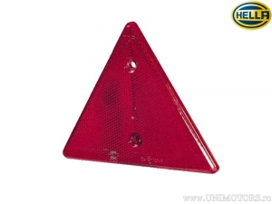 Reflector (cat's eye) triangle 156 x 136 mm red - Hella