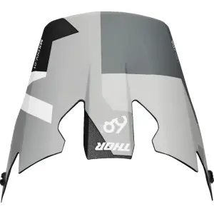 Reflex Sport Helmet Visor - Gray, White - Adult - One Size - 01321828
