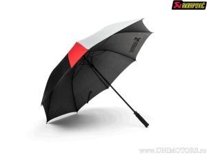 Regenschirmkörper - Material: 100% Polyester - Durchmesser: 133 cm - Länge: 100 cm - Farbe: schwarz / grau / rot - Akrapovič