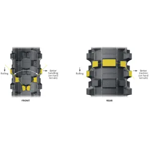 Reifen (Gummi) Michelin StarCross 6 Medium Hard 120/90-18 65M NHS TT - Michelin
