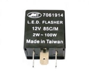 Relé de sinalização LED 12V para lâmpadas LED - 3 pinos - JMP