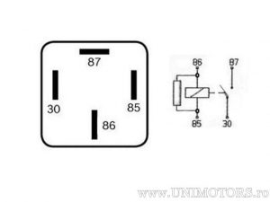 Relais Auxiliaire - BMW R 45 N ('78-'85) - Bosch