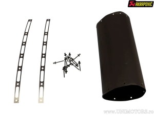 Replacement exhaust muffler sleeve kit - model: ZT30 - material: titanium - Akrapovič