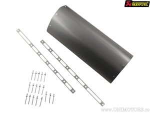 Replacement kit for exhaust pipe sleeve - model: RT35 - material: titanium - Akrapovič