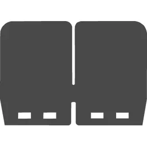 Replacement V-Force 4X Reed Petal Set - Black - 10080363