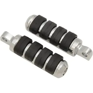 Reposapiés Soft-Ride - Negro, Cromado, Pulido - Pequeño - DS253505
