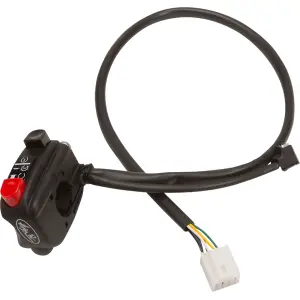 Rev2 Start/Stop Switch for Street - White, Flat - 06160340
