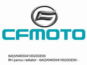Rh panel, hűtő - 6AQV04050410020DE00 - CFMOTO