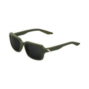 RIDELEY - Tacto Suave Verde Ejército - Lente de Espejo Negro: Tamaño - OneSize