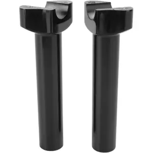 Ridicătoare de ghidon din aluminiu forjat - Negru, Lucios - 06020406