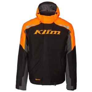Rift Jacket Black - Strike Orange: Mărime - L