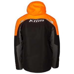 Rift Jacket Black - Strike Orange: Mărime - L