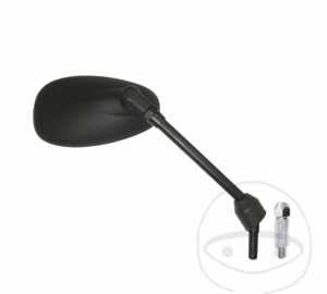 Right Black Mirror M10 mm - Piaggio Beverly 350 ('12-'21) - JM