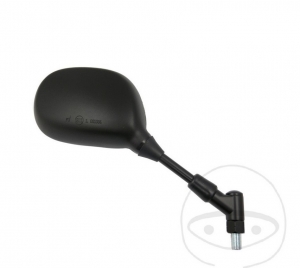 Right Black Mirror M10 mm - Yamaha YBR 250 ('07-'13) - JM