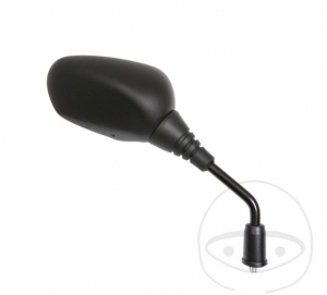 Right Black Mirror M8 mm (left-hand thread) - Yamaha XC 125 R Majesty S ('14-'16) - JM