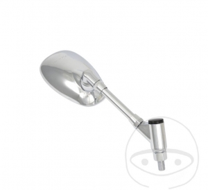 Right chrome mirror M10 mm (left-hand thread) - Yamaha MT-01 1700 ('05-'06) - JM