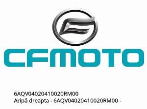 Right Fender - 6AQV04020410020RM00 - CFMOTO