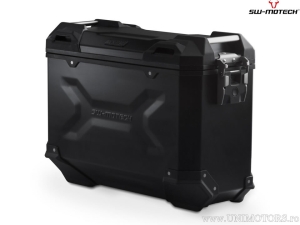 Right Sidecase TRAX ADV M - 37 L - color: black - material: aluminum - ZERO DSR/X Z6 ('22-) - SW-Motech