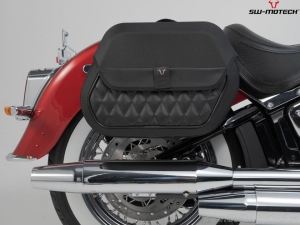 Right SLH support for LH1 side bag - Harley-Davidson Softail Deluxe ('17-) - SW-Motech
