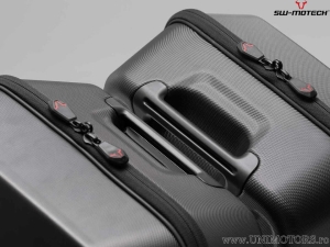 Right URBAN side case for SLC carrier - ABS plastic - Polyester / 16.5L / black - SW-Motech