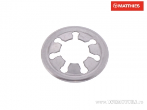 Ring 6 mm zilver - JM