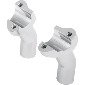 Risers de guidon en aluminium forgé - Chrome - 06020408