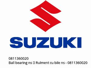 Rodamiento de bolas ns - 0811360020 - Suzuki