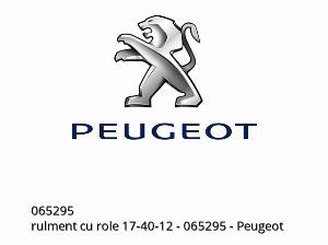 Rolamento de rolos 17-40-12 - 065295 - Peugeot