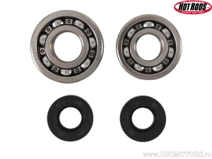 Rolamentos e vedações do virabrequim - Kawasaki KX 125 D ('85) / KX 125 E ('86-'87) - Hot Rods