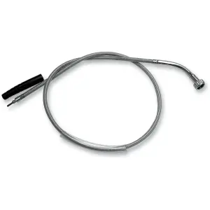 Rostfreies geflochtenes Geschwindigkeitsmesserkabel Armor Coat für Harley-Davidson - Chrom - 06550068