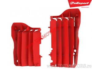 Rote Kühlerabdeckungen Honda CRF 450 R / CRF 450 RX ('17-'19) - Polisport