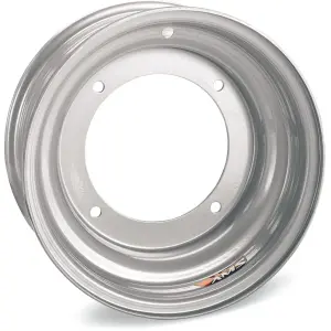 Roue de remplacement en acier - Chrome, Argent - 10x8 - 02310015