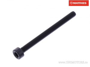 Round Cap Screw Pro Bolt M3 x 0.50 x 35 mm Black Aluminum - JM