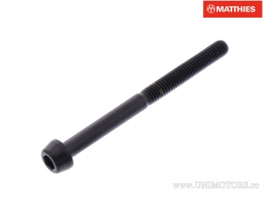Round Cone Cap Screw Pro Bolt M3 x 0.50 x 35 mm Black Titanium - JM