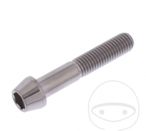 Round conical cap screw Pro Bolt M10 x 1.50 x 55 mm stainless steel A4 - JM