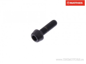 Round conical cap screw Pro Bolt M3 x 0.50 x 10 mm black titanium - JM