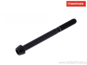 Round conical cap screw Pro Bolt M6 x 1.00 x 65 mm stainless steel A4 black - JM