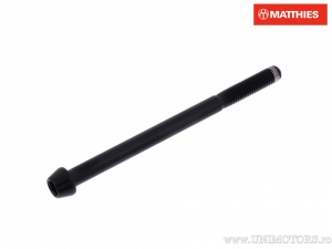 Round conical cap screw Pro Bolt M6 x 1.00 x 85 mm stainless steel A4 black - JM
