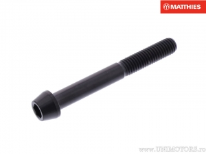 Round Conical Cap Screw Pro Bolt M8 x 1.25 x 65 mm Black Titanium - JM
