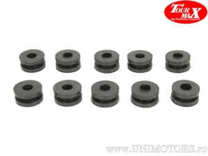 Rubber buffer (8,50x22x11mm) - set of 10 pieces - Honda FX 650 Vigor / XL 1000 V Varadero / XRV 750 Africa Twin - TourMax