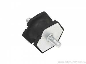 Rubber buffer with M8 external thread on both sides - Retec