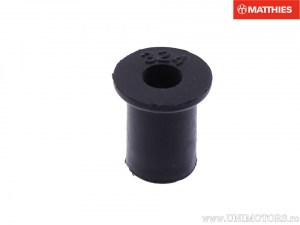 Rubber Windshield Nut Pro Bolt M4 x 0.7 mm Black - JM
