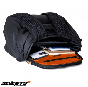 Rucksack (Rucksack) Moto Seventy Modell SD-TB3 - Farbe: schwarz
