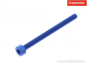 Rundkopfschraube Pro Bolt M3 x 0,50 x 35 mm Blau Aluminium - JM