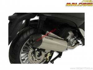 RX zwarte uitlaatsysteem (3214815.K0) - goedgekeurd - Piaggio Beverly RST 300i H2O 4T E3 '10-'16 (EU goedgekeurd) - Malossi