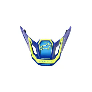 S-M7 Deed Helmet Visor - Blue, Yellow - Adult - One Size - 01321882