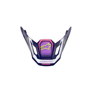 S-M7 Deed Helmvizier - Roze, Paars - Volwassenen - Één Maat - 01321881