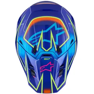 S-M7 Gusshelm - Blau, Pink, Gelb - Erwachsene - L - 01109126