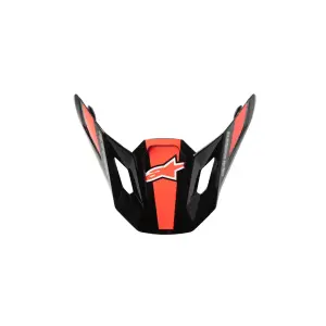 S-M7 Rise Helmet Visor - Black, Red, Silver - Adult - One Size - 01321885